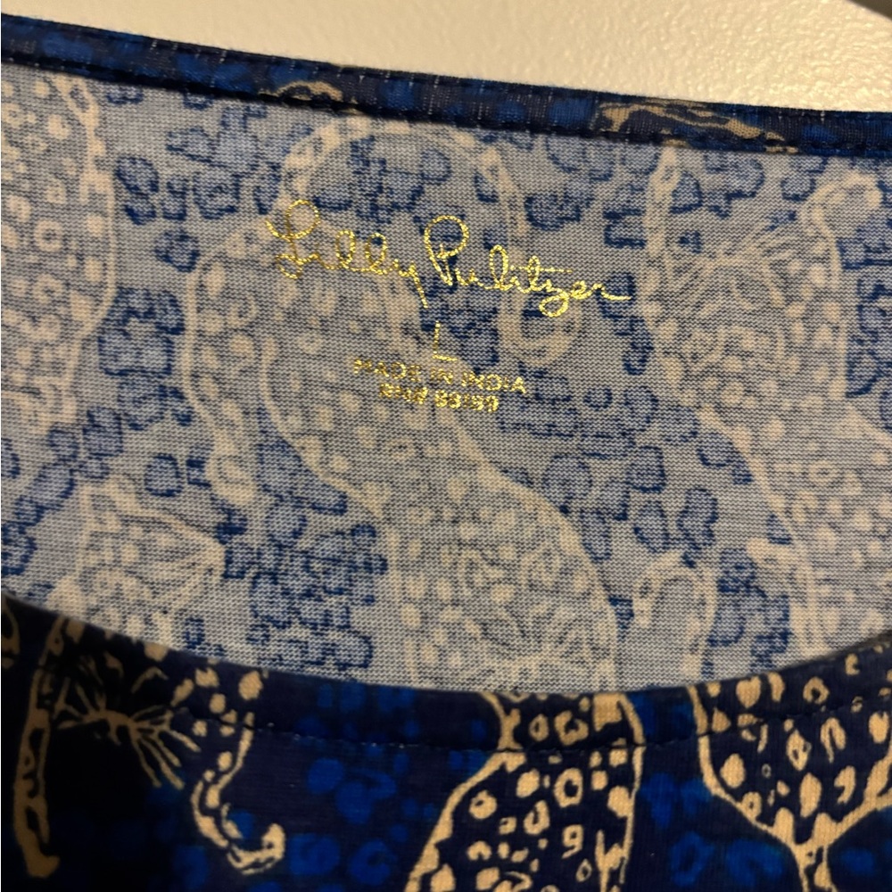 Lilly Pulitzer Geanna Swing Dress -Easy To Spot-Large - Picture 2 of 5